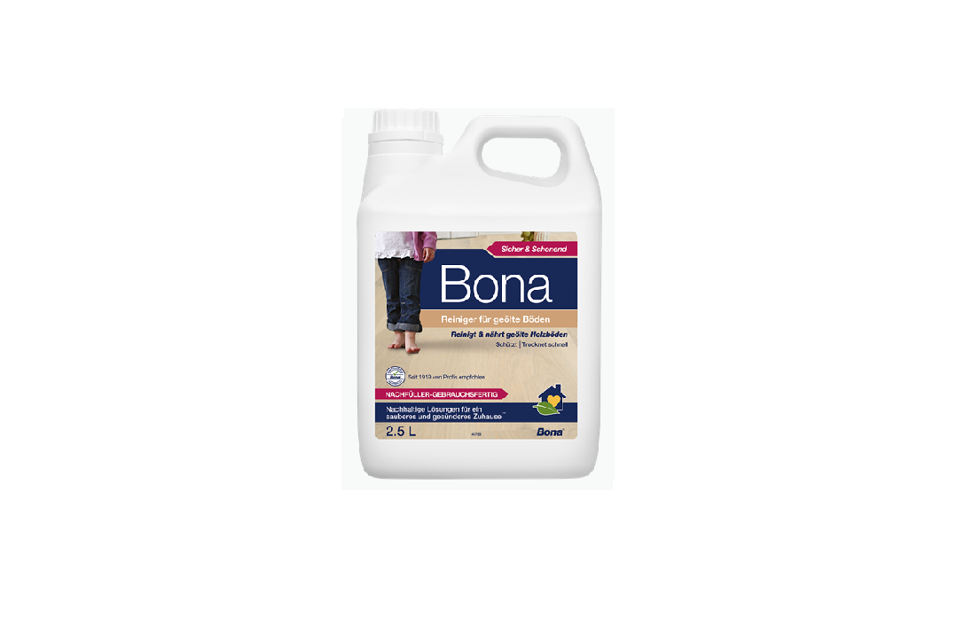 Bona Reiniger für lackierte Holzböden Nachfüller 2,5 L